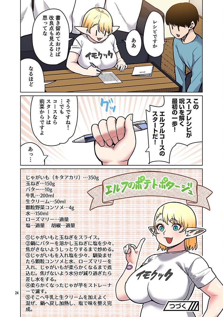 エルフさんは痩せられない。 Chap 58 - Next Chap 59