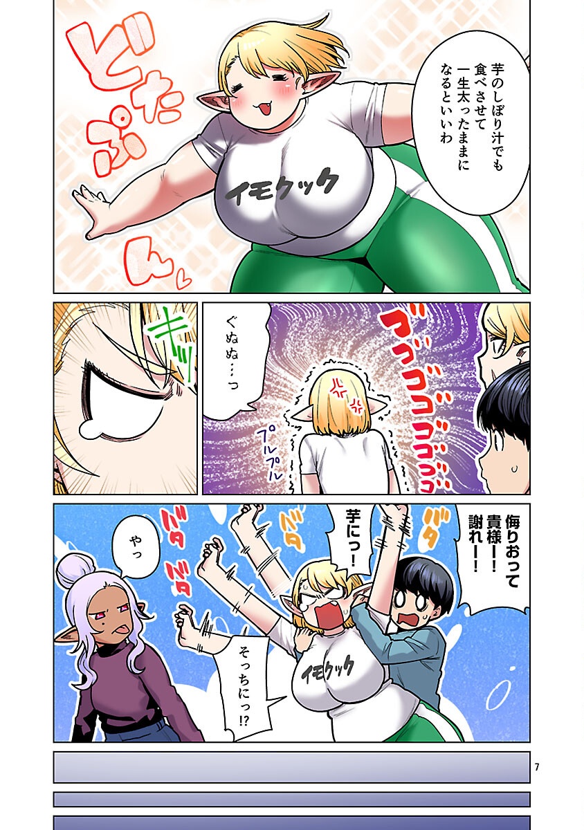 エルフさんは痩せられない。 Chap 58 - Next Chap 59