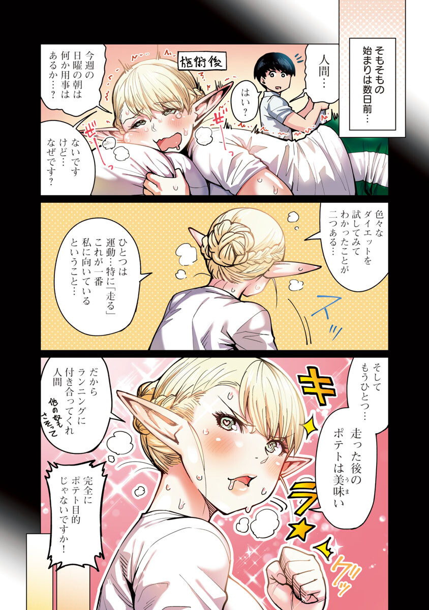 エルフさんは痩せられない。 Chap 6 - Next Chap 7