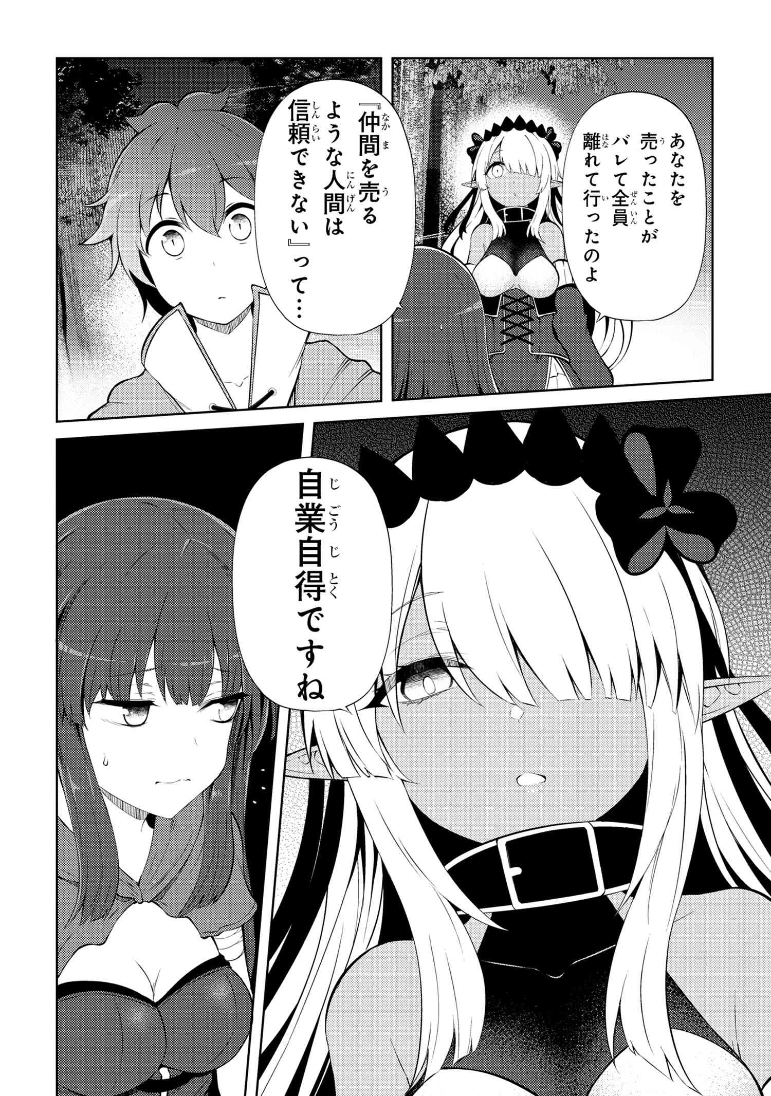 Ie ga Moete Jinsei Dou Demo Yoku Natta kara, Nokotta Nakenashi no Kin de Dark Elf no Dorei o Katta Chap 21.2 - Next Chap 22.2