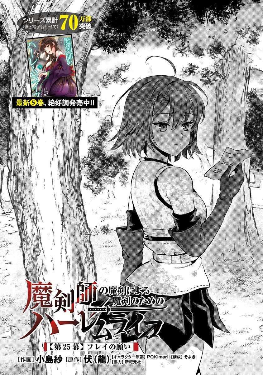 魔剣師の魔剣による魔剣のためのハーレムライフ Chap 25 - Next Chap 26