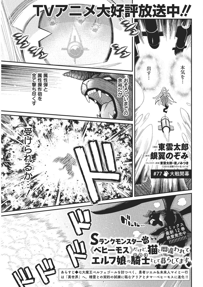 Sランクモンスターの《ベヒーモス》だけど Chap 77 - Next Chap 78
