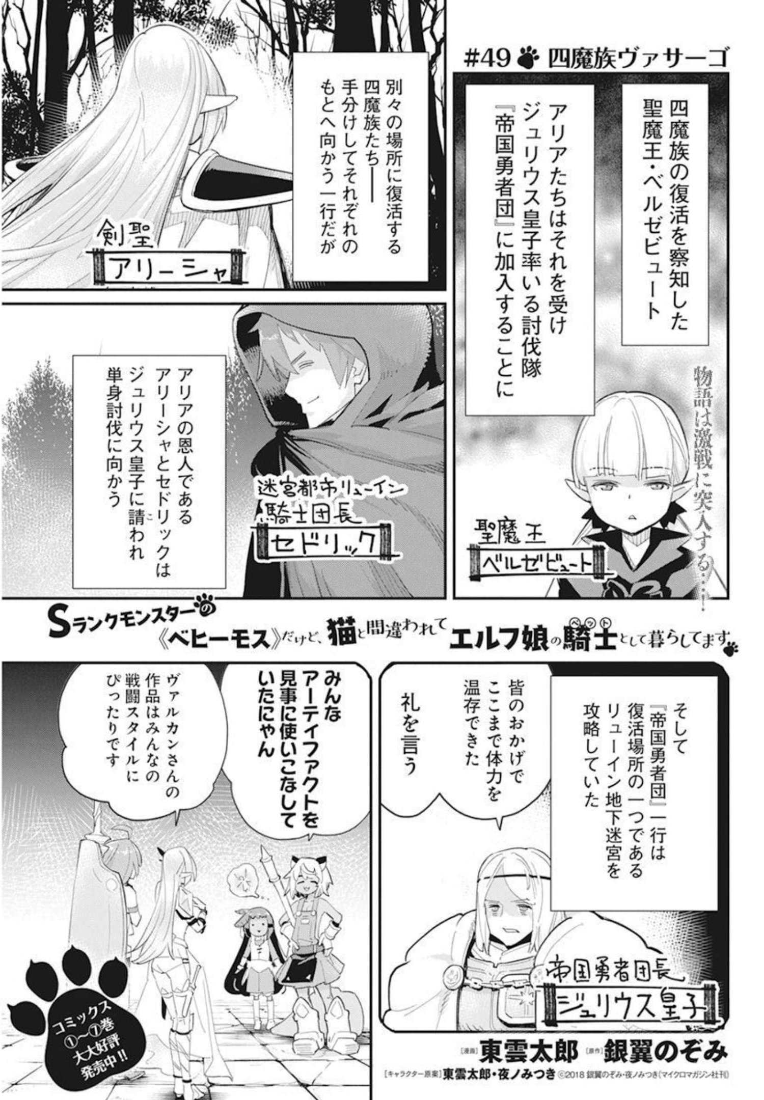 Sランクモンスターの《ベヒーモス》だけど Chap 49 - Next Chap 50