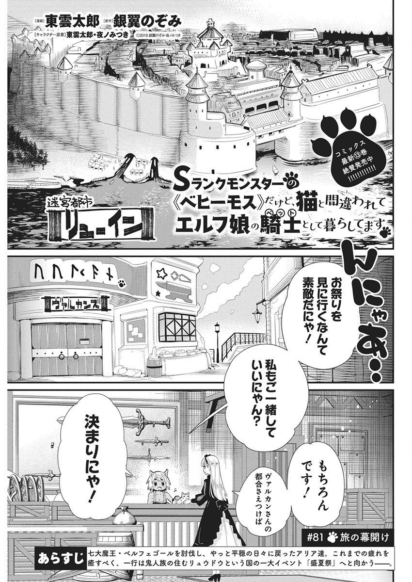 Sランクモンスターの《ベヒーモス》だけど Chap 81 - Next Chap 82