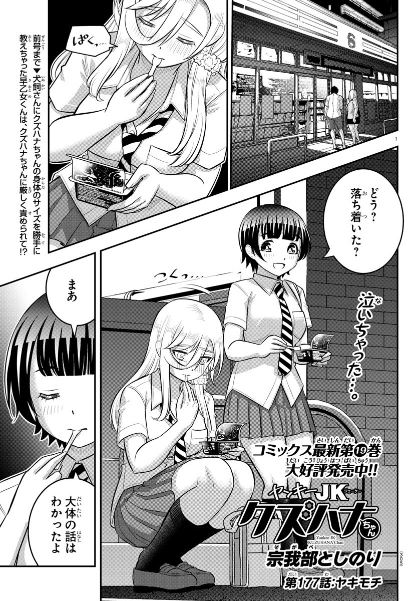 ヤンキーJKクズハナちゃん Chap 177 - Next Chap 178