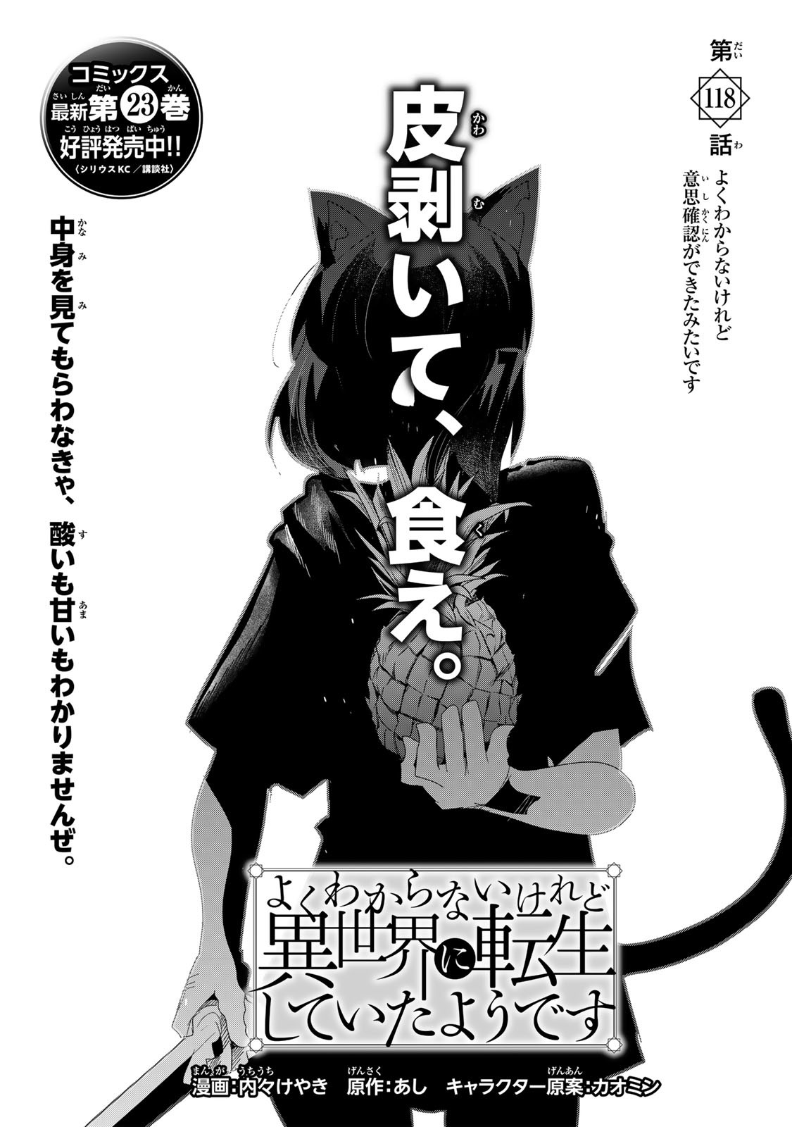 よくわからないけれど異世界に転生していたようです, 稀里糊涂异世重生 Chap 118.1 - Next Chap 119.1