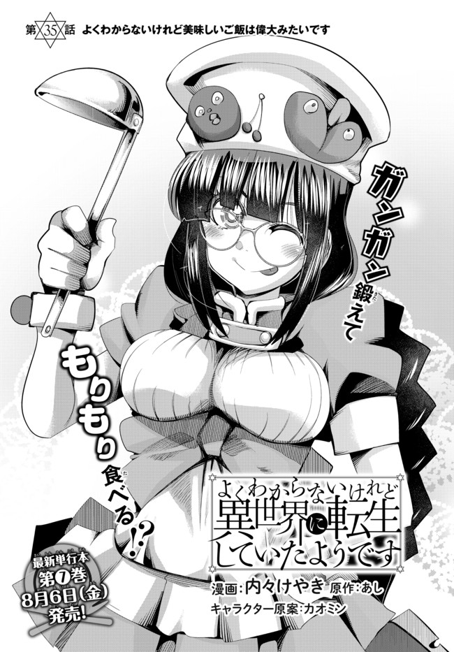 よくわからないけれど異世界に転生していたようです, 稀里糊涂异世重生 Chap 35.1 - Next Chap 36.1