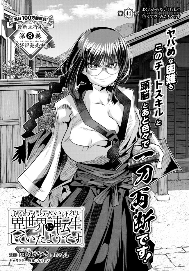 よくわからないけれど異世界に転生していたようです, 稀里糊涂异世重生 Chap 44.1 - Next Chap 45.1