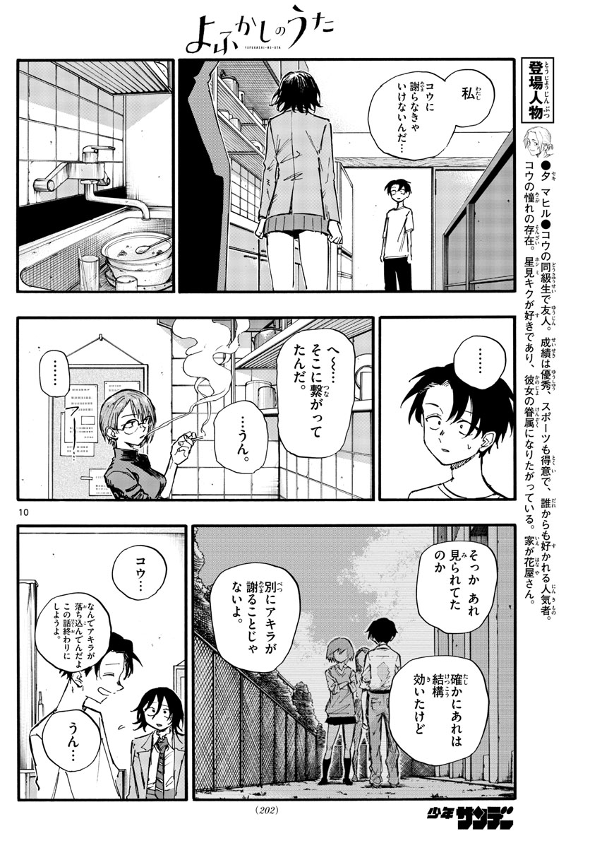 よふかしのうた Chap 132 - Next Chap 133