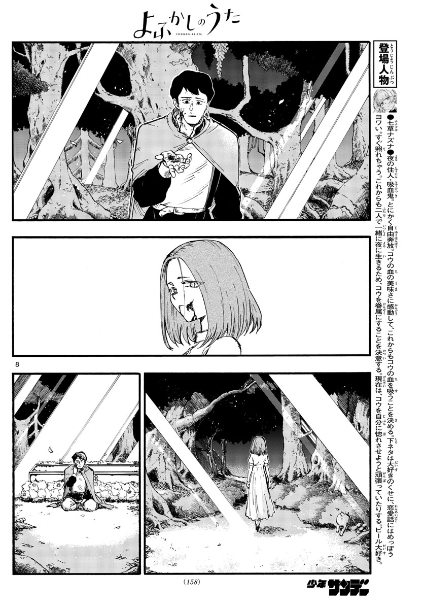 よふかしのうた Chap 100 - Next Chap 101