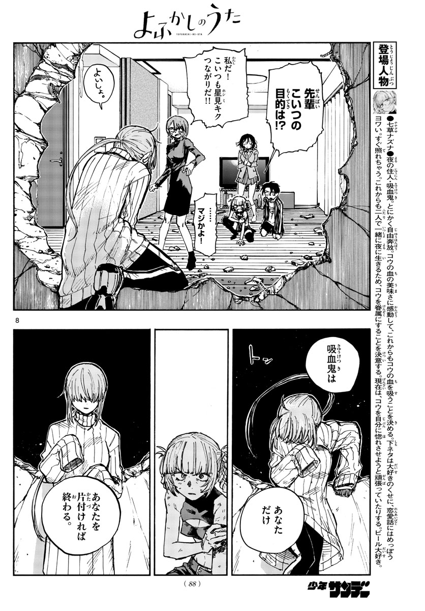 よふかしのうた Chap 118 - Next Chap 119