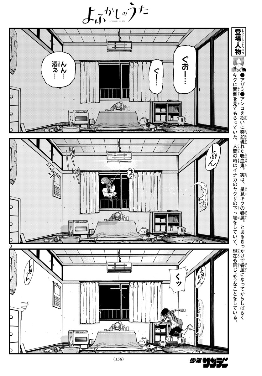 よふかしのうた Chap 129 - Next Chap 130