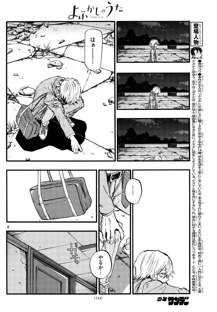 よふかしのうた Chap 144 - Next Chap 145