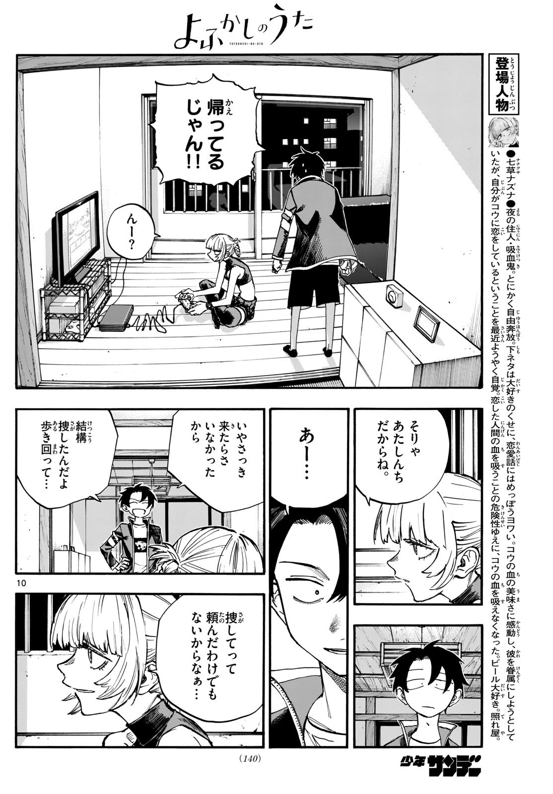 よふかしのうた Chap 186 - Next Chap 187