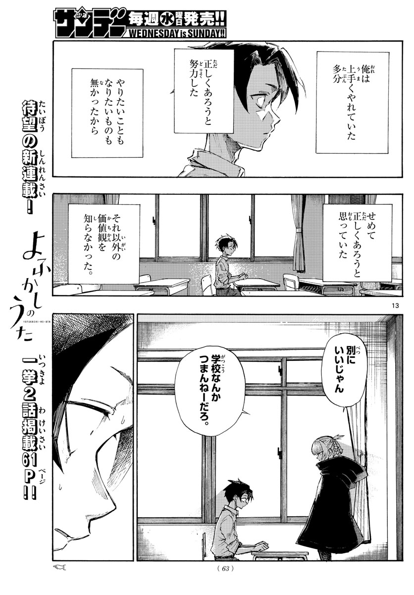 よふかしのうた Chap 2 - Next Chap 3