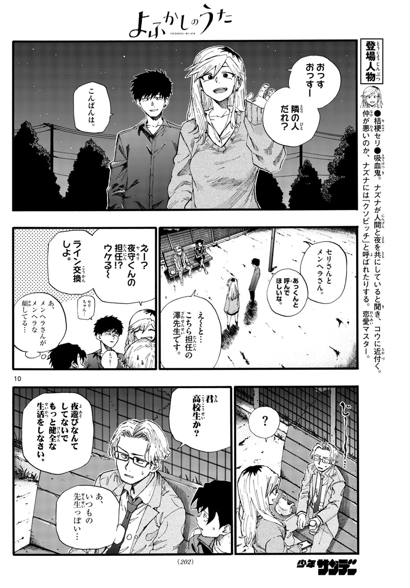 よふかしのうた Chap 35 - Next Chap 36