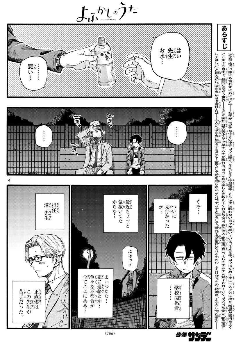 よふかしのうた Chap 35 - Next Chap 36