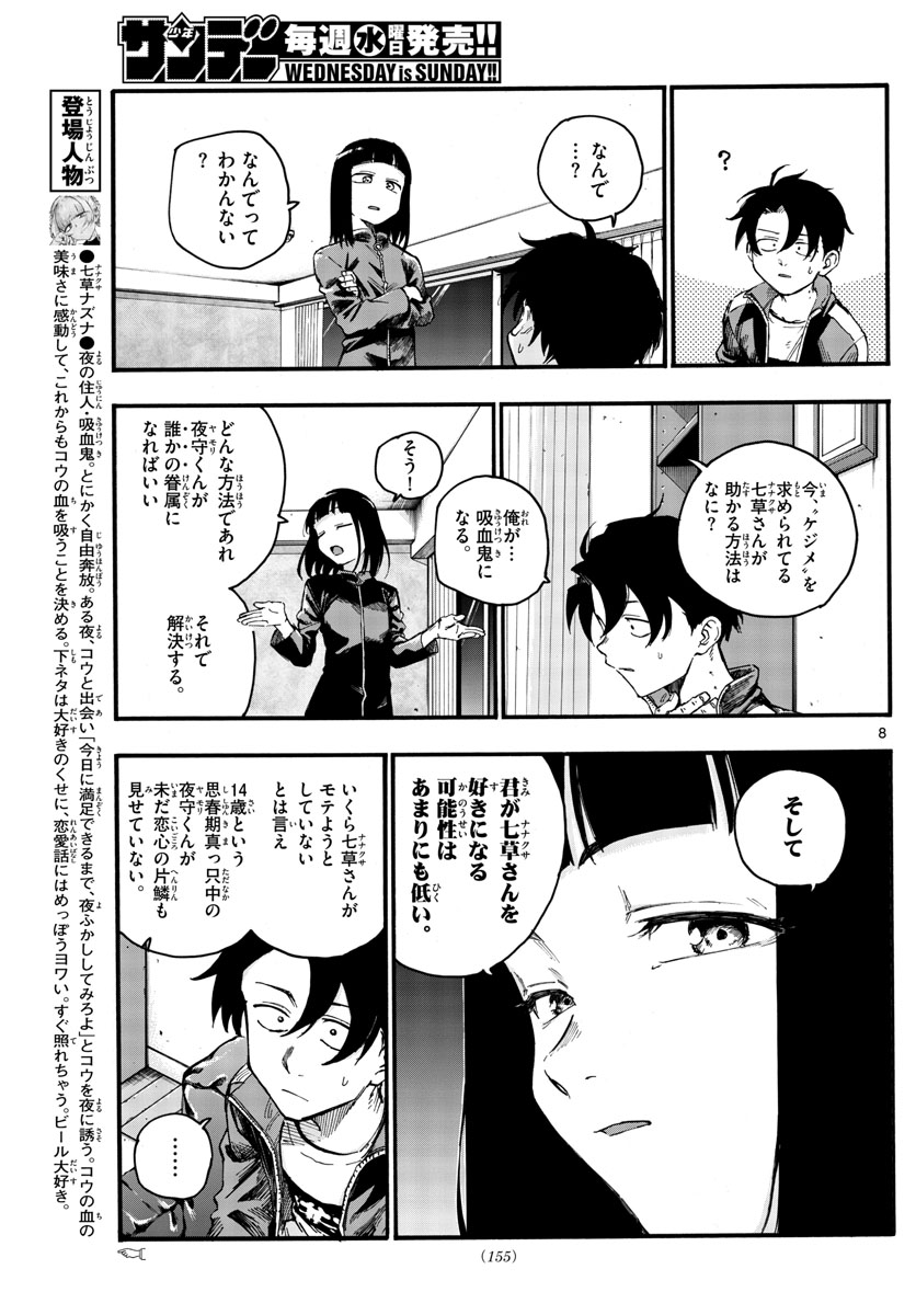 よふかしのうた Chap 45 - Next Chap 46