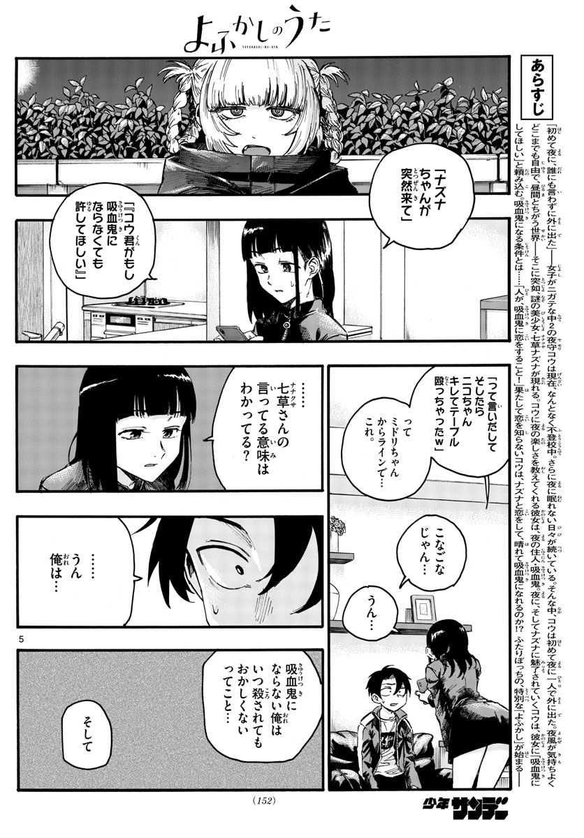 よふかしのうた Chap 45 - Next Chap 46