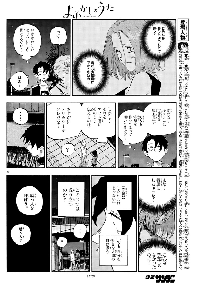 よふかしのうた Chap 54 - Next Chap 55