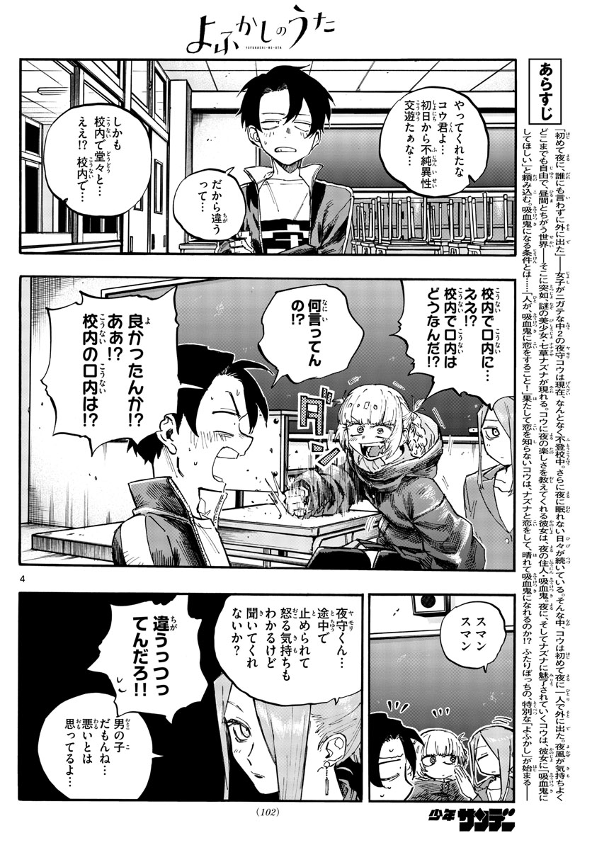 よふかしのうた Chap 72 - Next Chap 73