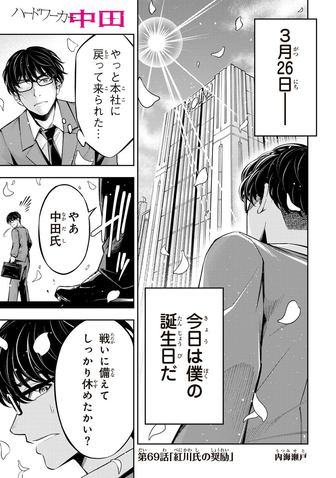 ハードワーカー中田 Chap 69 - Next Chap 70