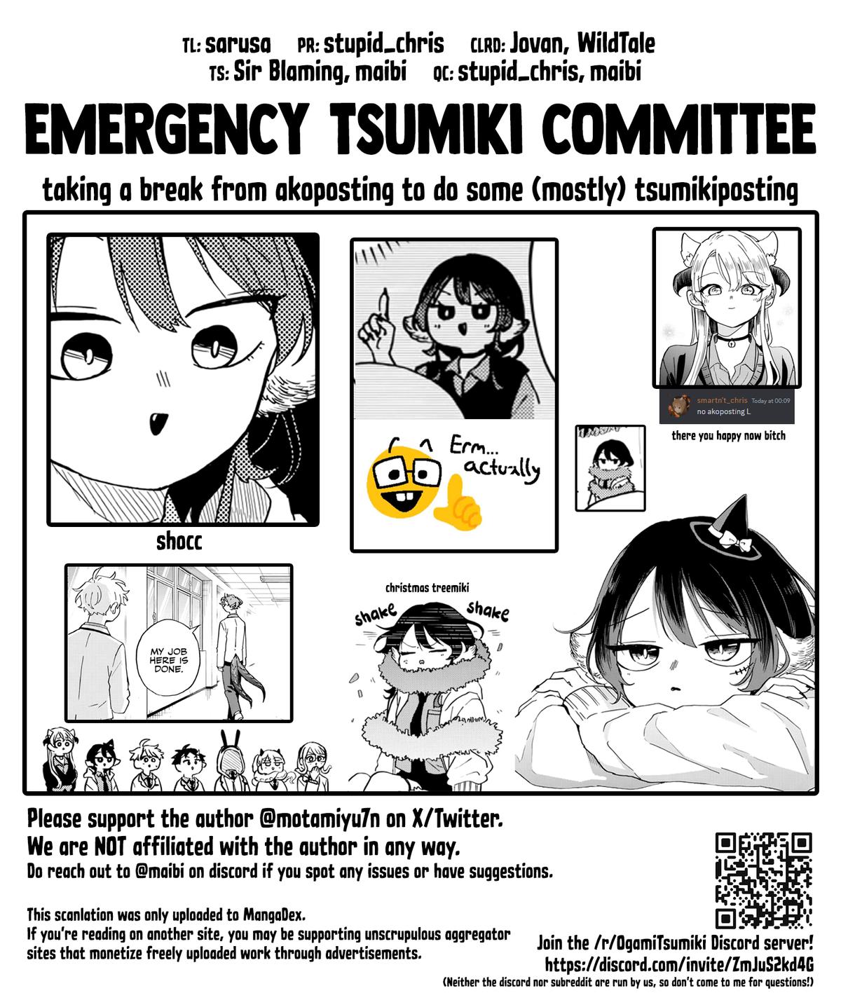 Ogami Tsumiki to Ki Nichijou. Chap 45 - Next Chap 46