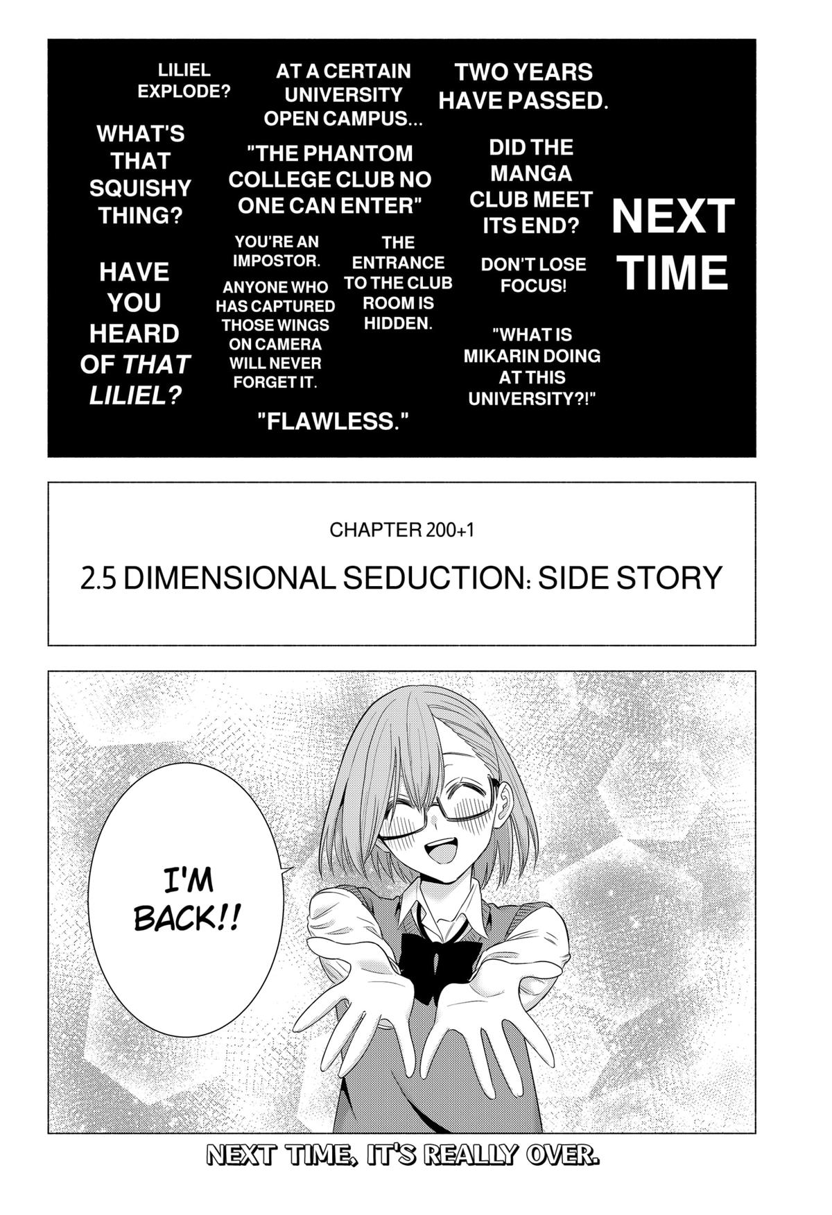 2.5 Dimensional Seduction Chap 199 - Next Chap 200