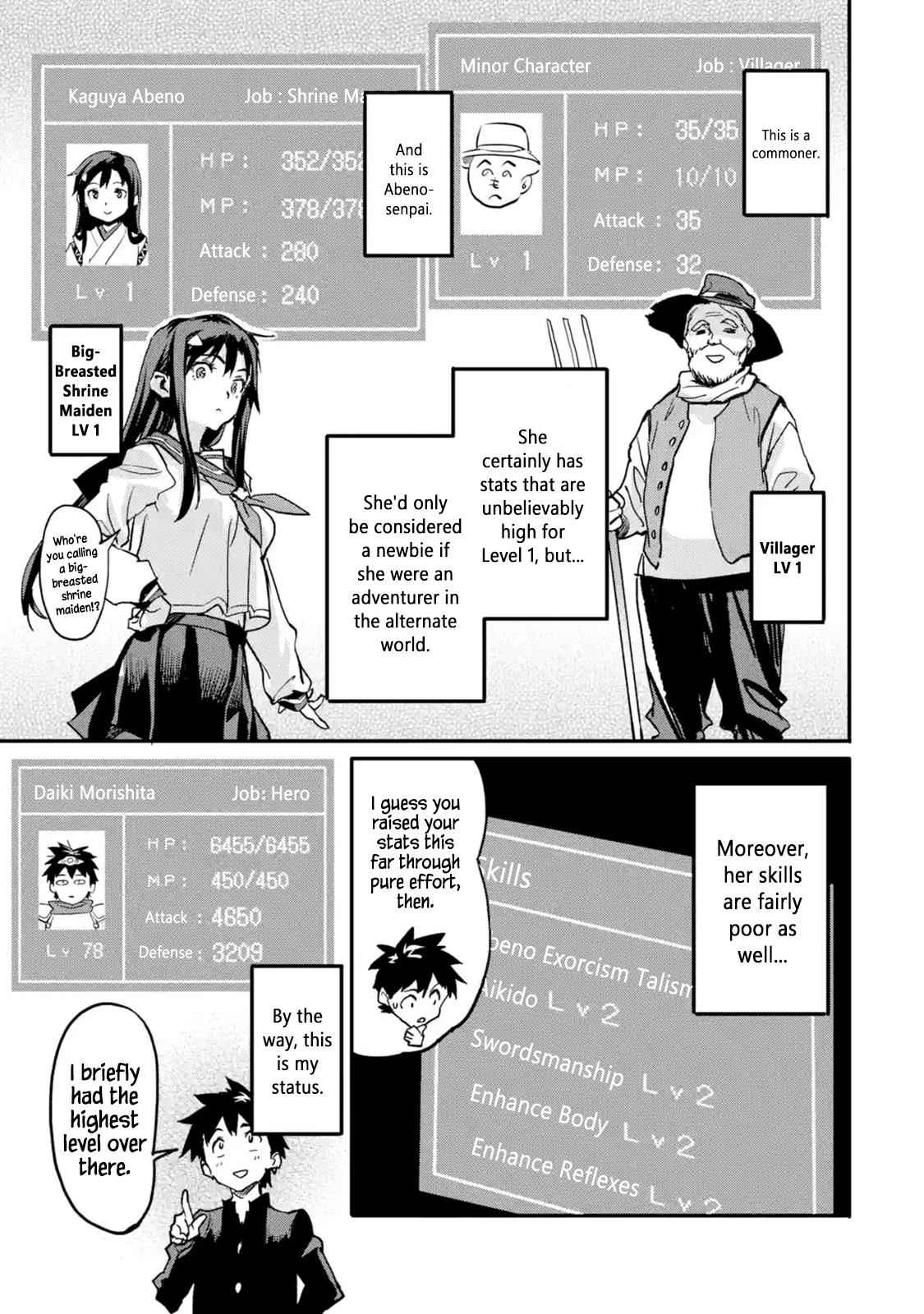 The Hero Who Returned Remains the Strongest in the Modern World Chap 4.2 - Next Chap 5.2