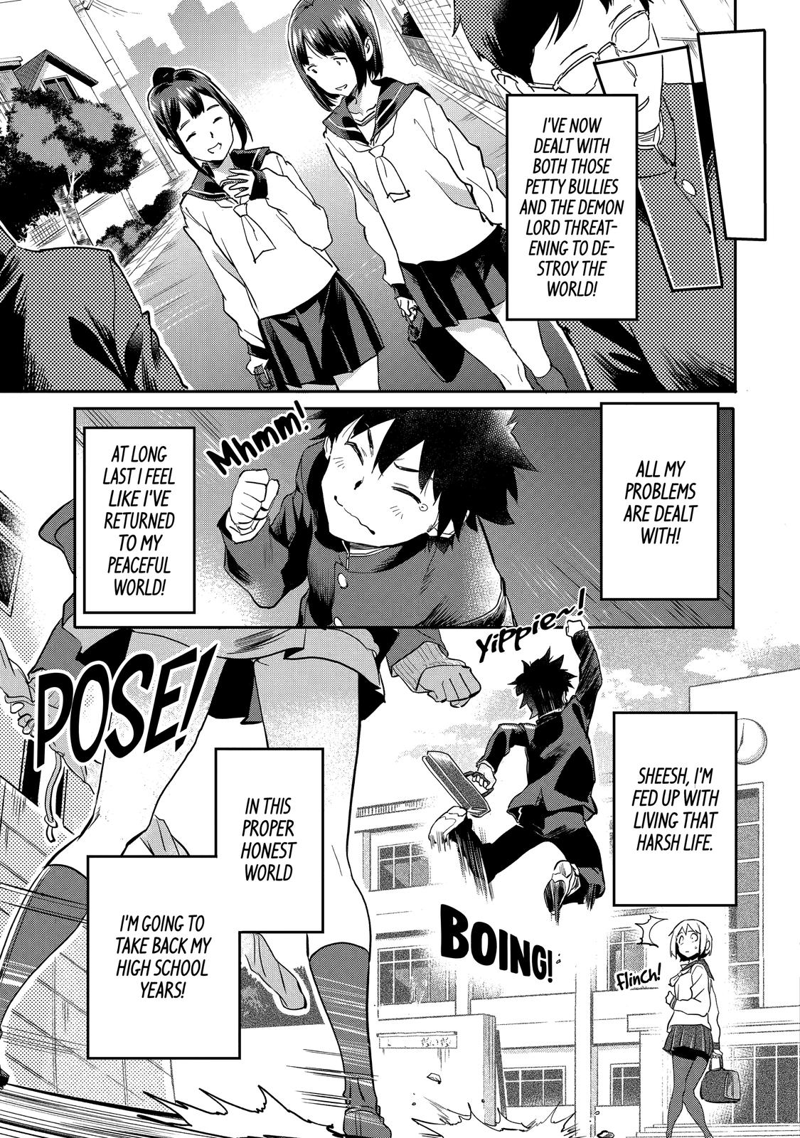 The Hero Who Returned Remains the Strongest in the Modern World Chap 1 - Next Chap 2