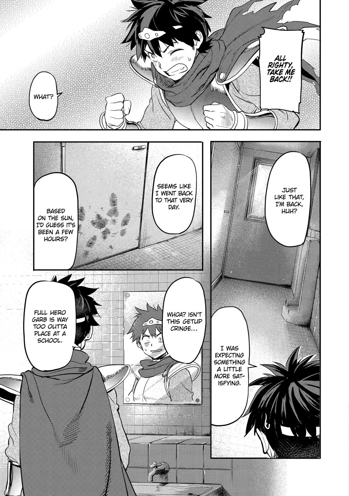 The Hero Who Returned Remains the Strongest in the Modern World Chap 1 - Next Chap 2