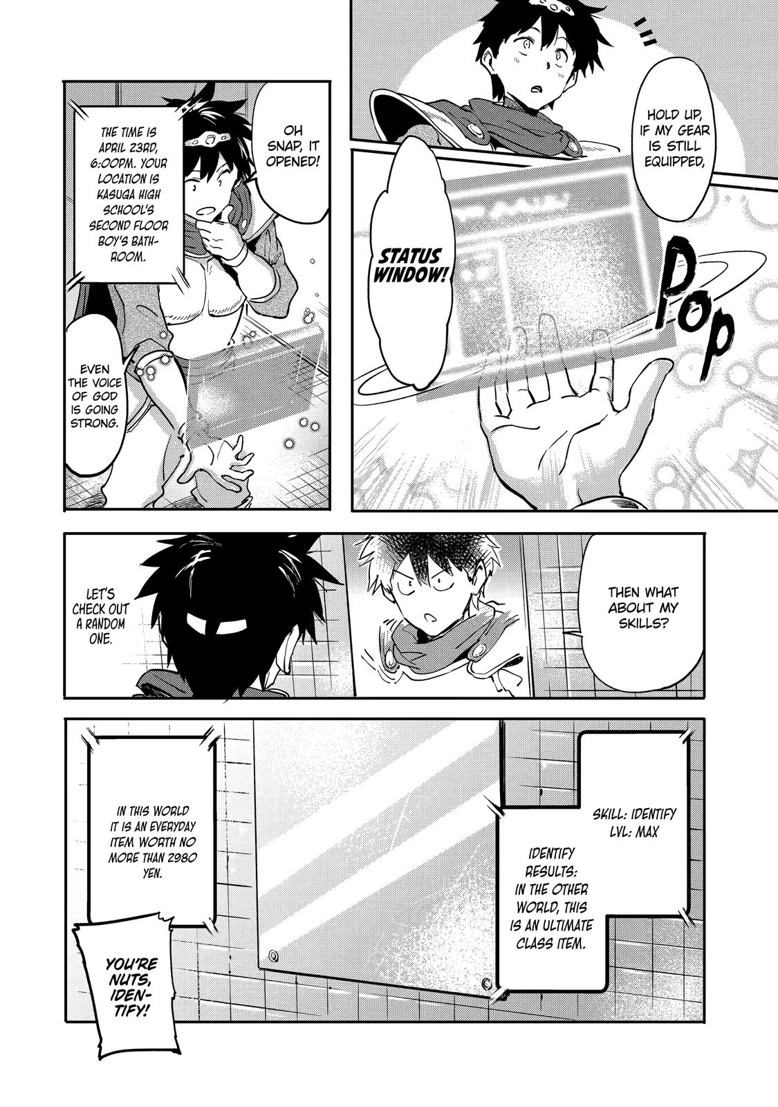 The Hero Who Returned Remains the Strongest in the Modern World Chap 1 - Next Chap 2