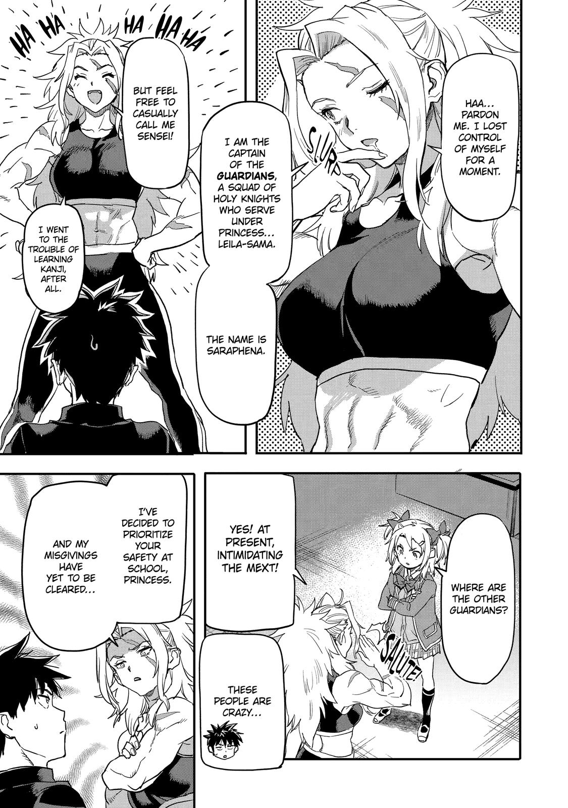 The Hero Who Returned Remains the Strongest in the Modern World Chap 18 - Next Chap 19