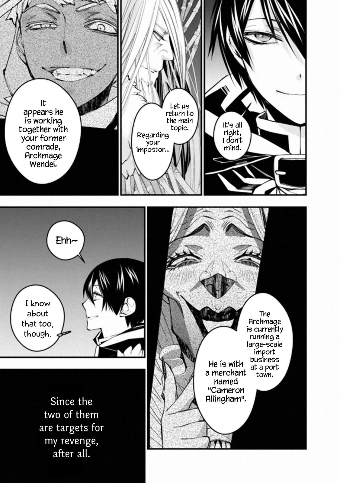 Fukushuu wo Koinegau Saikyou Yuusha wa, Yami no Chikara de Senmetsu Musou suru Chap 35 - Next Chap 36