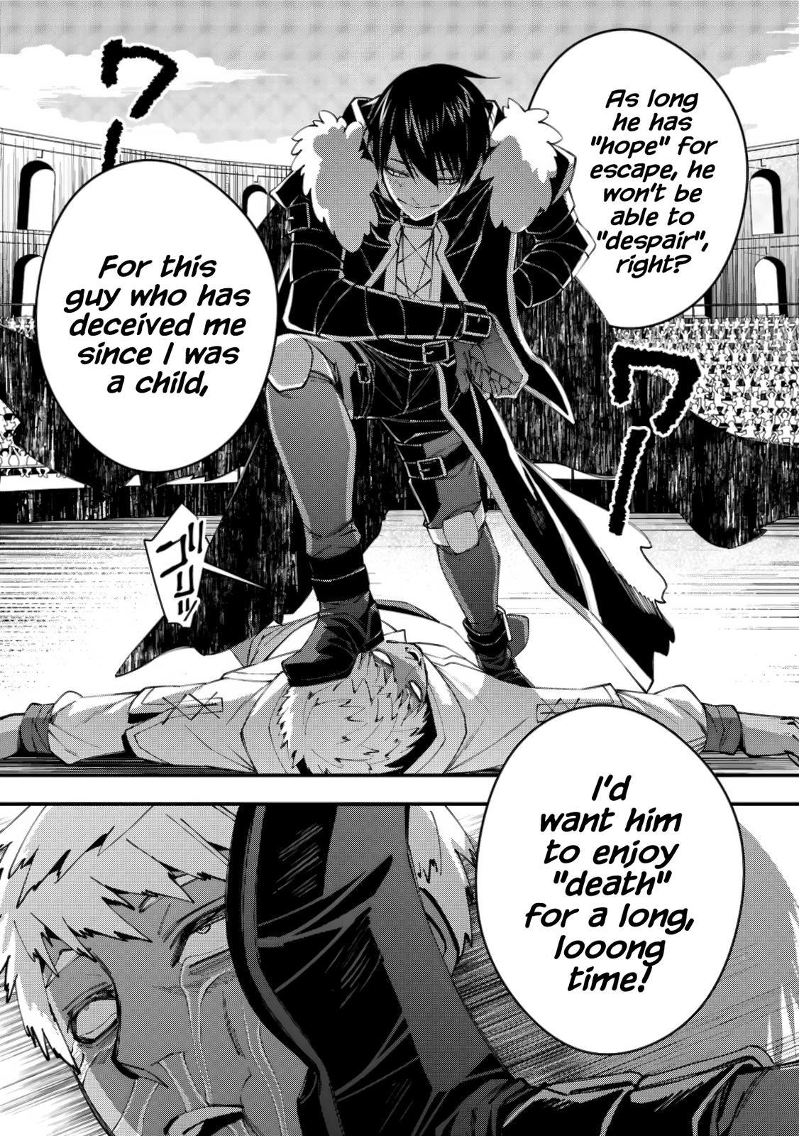 Fukushuu wo Koinegau Saikyou Yuusha wa, Yami no Chikara de Senmetsu Musou suru Chap 50 - Next Chap 51