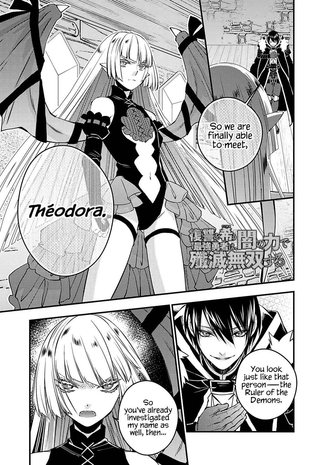 Fukushuu wo Koinegau Saikyou Yuusha wa, Yami no Chikara de Senmetsu Musou suru Chap 52 - Next Chap 53