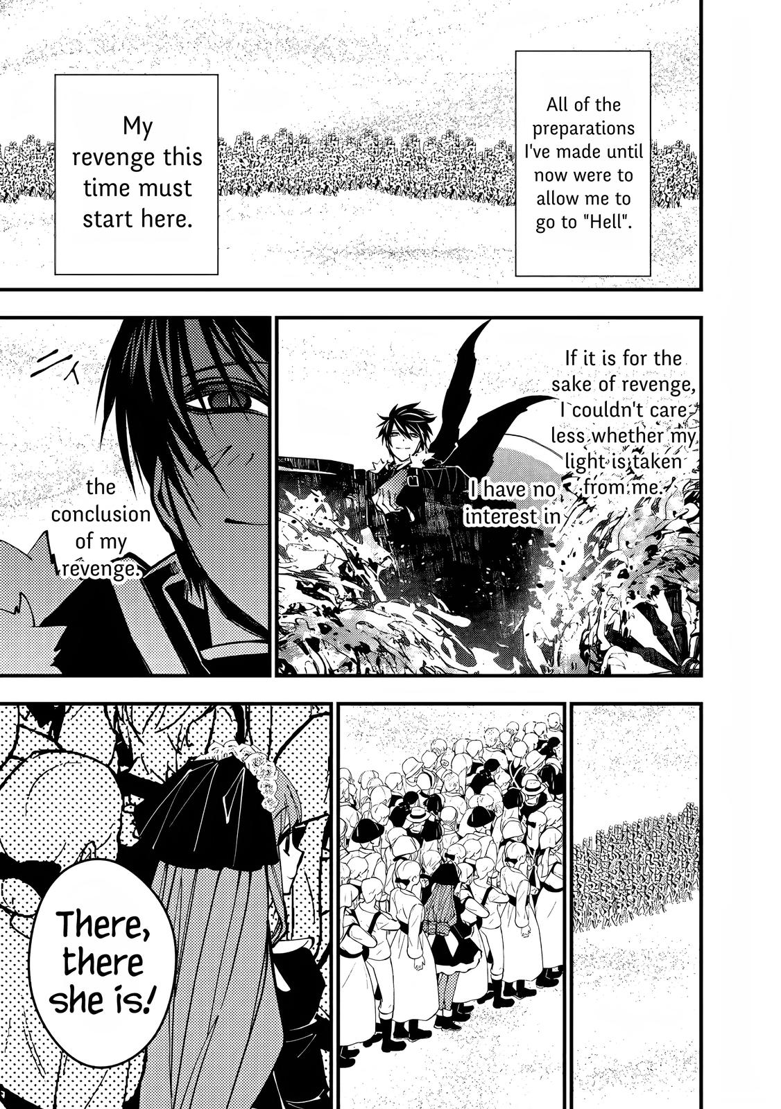 Fukushuu wo Koinegau Saikyou Yuusha wa, Yami no Chikara de Senmetsu Musou suru Chap 61 - Next Chap 62