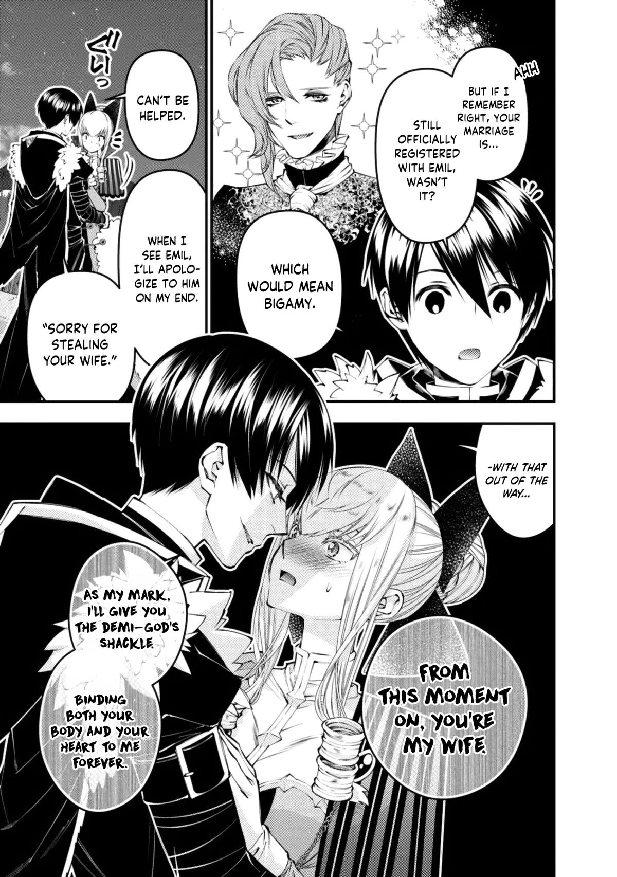 Fukushuu wo Koinegau Saikyou Yuusha wa, Yami no Chikara de Senmetsu Musou suru Chap 128 - Next Chap 129