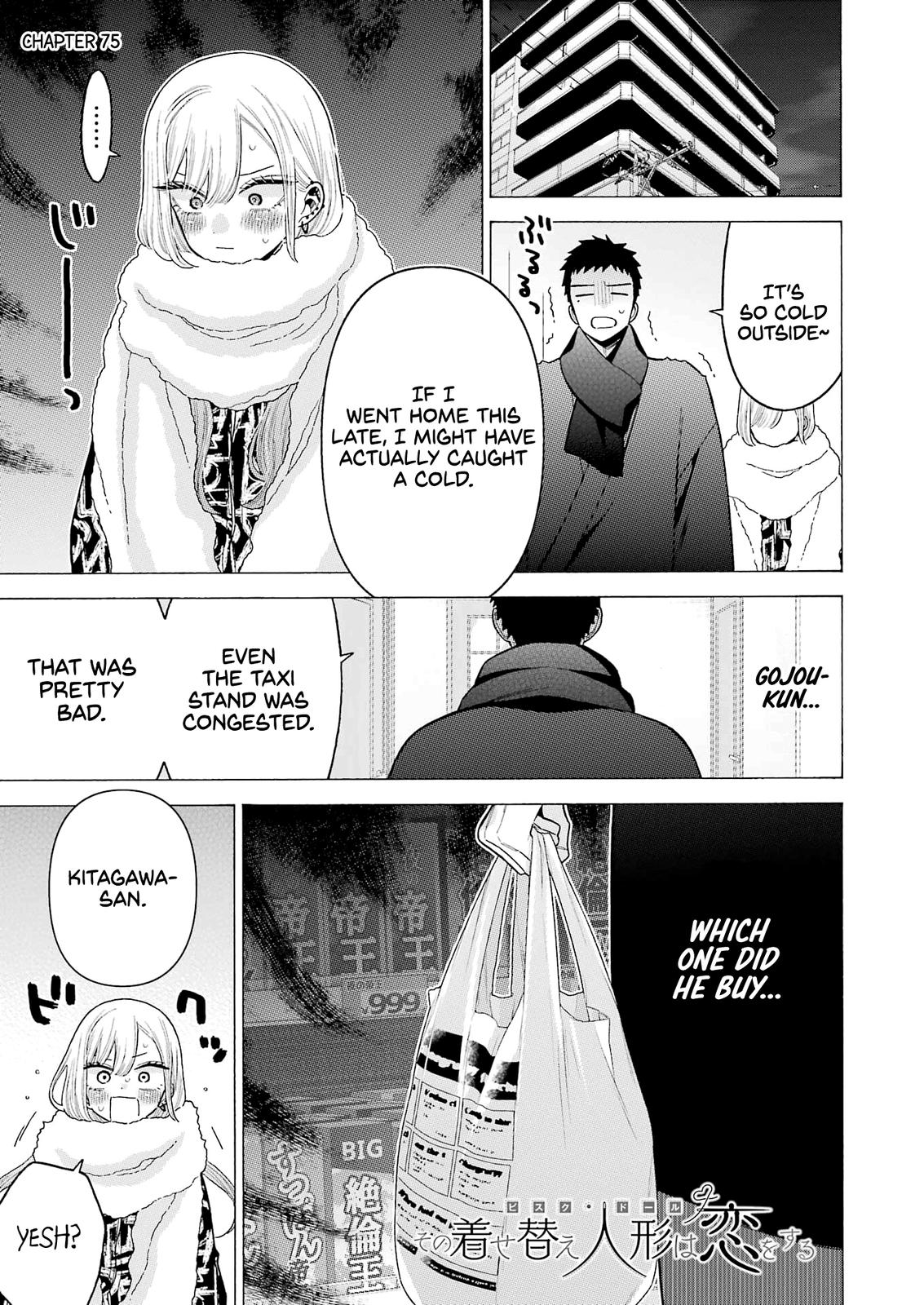 My Dress-Up Darling Chap 75 - Next Chap 76