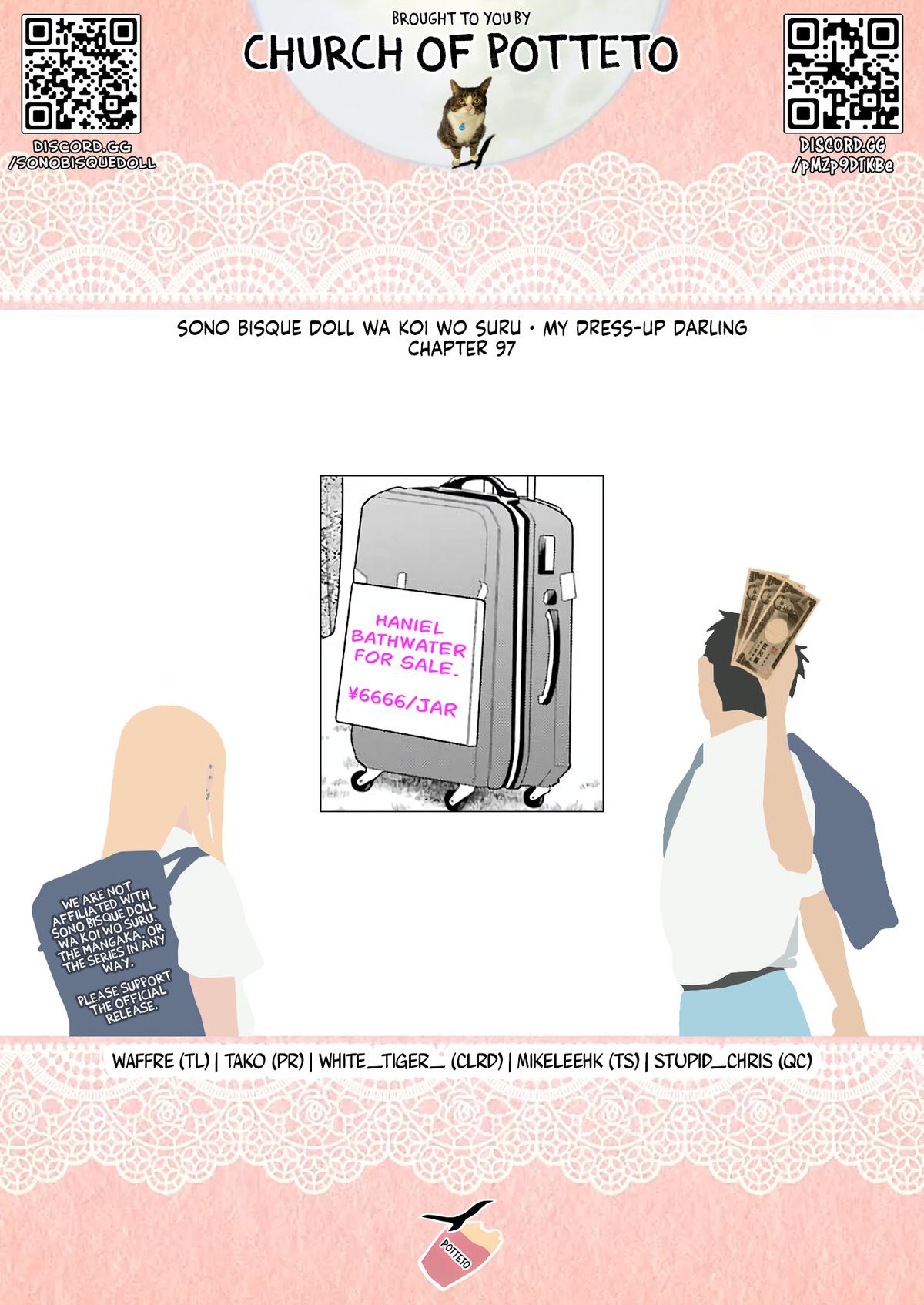 My Dress-Up Darling Chap 97 - Next Chap 98