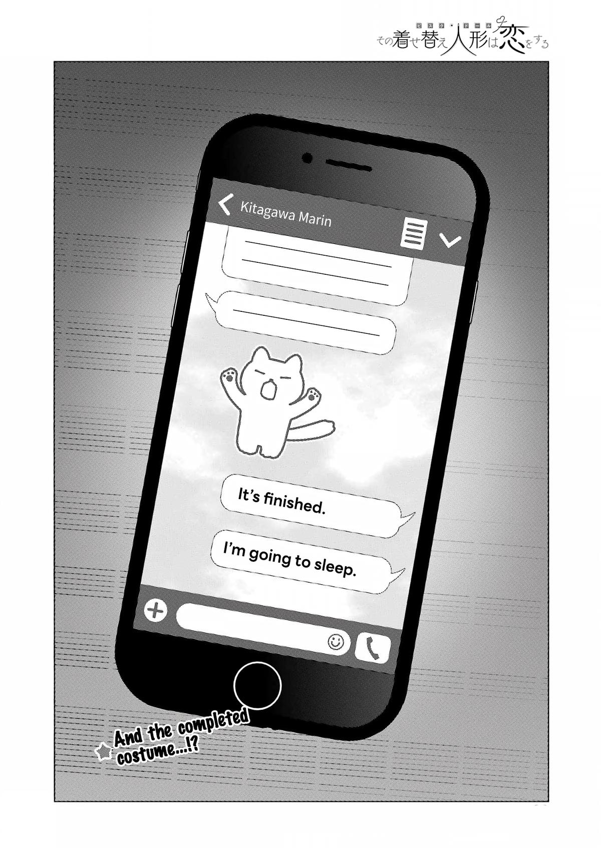 My Dress-Up Darling Chap 95 - Next Chap 96