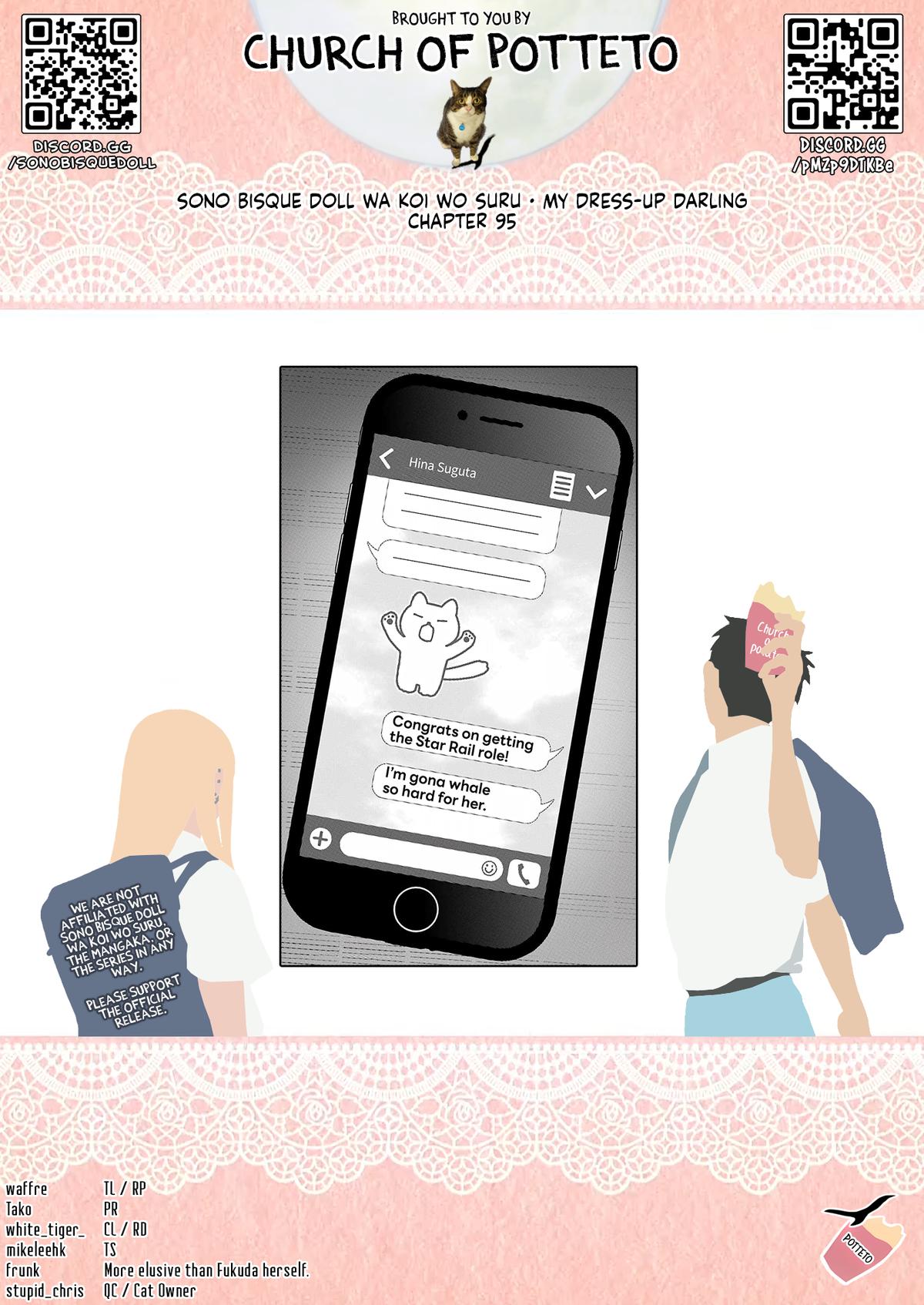 My Dress-Up Darling Chap 95 - Next Chap 96