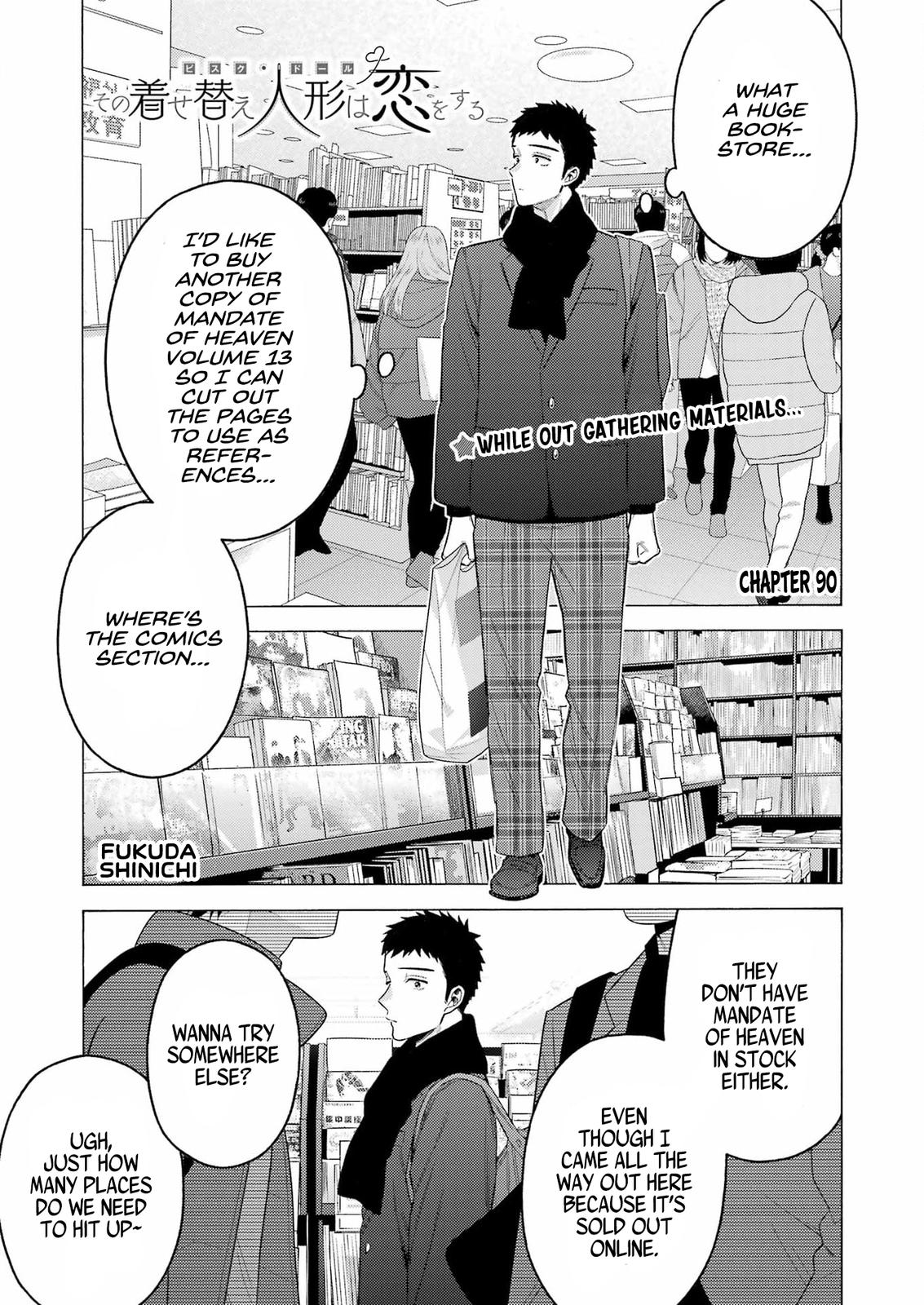 My Dress-Up Darling Chap 90 - Next Chap 91