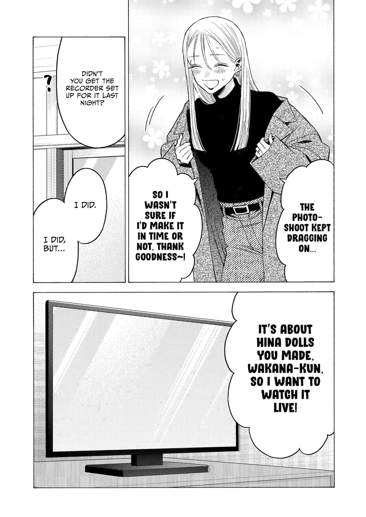 My Dress-Up Darling Chap 115 - Next Chap 116