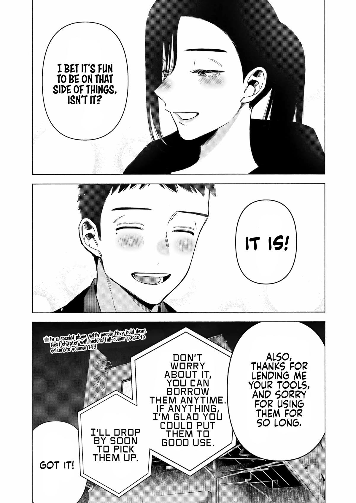 My Dress-Up Darling Chap 110 - Next Chap 111