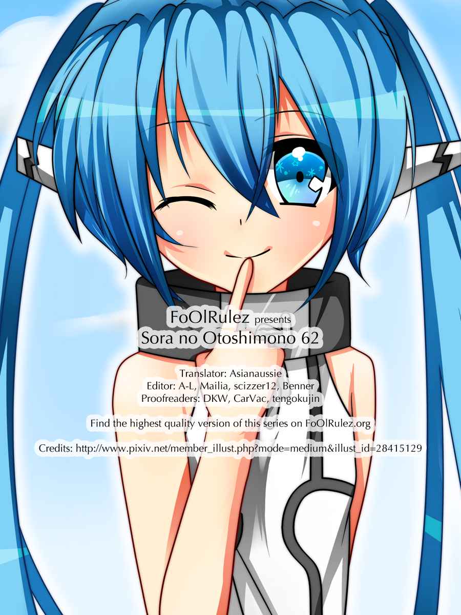 Sora no Otoshimono Chap 62 - Next Chap 63