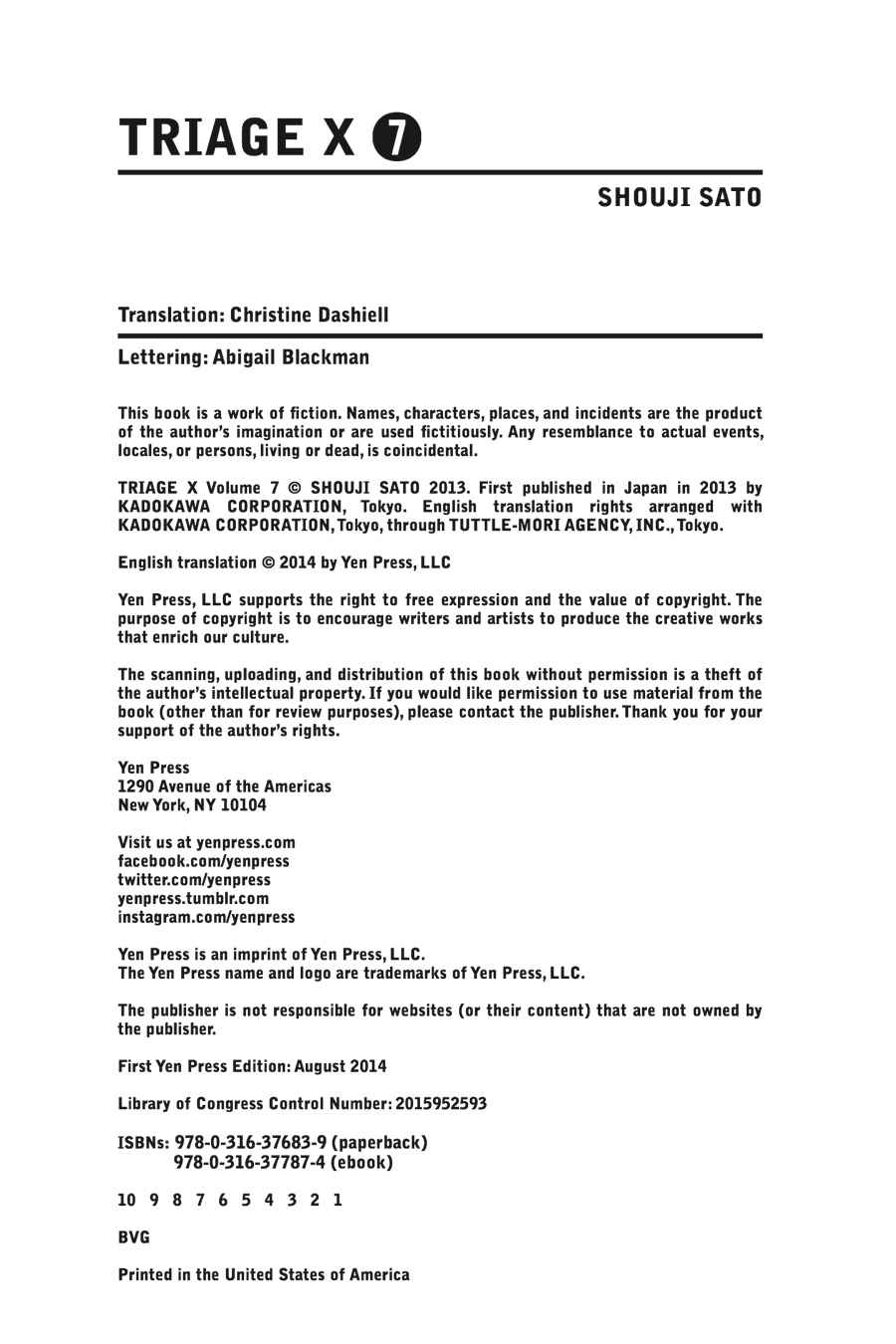 Triage X Chap 7 - Next Chap 8