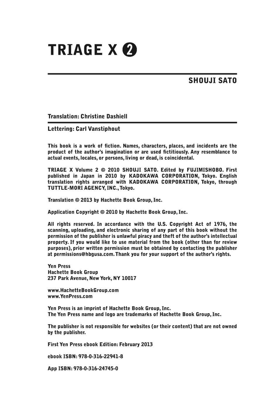 Triage X Chap 2 - Next Chap 3