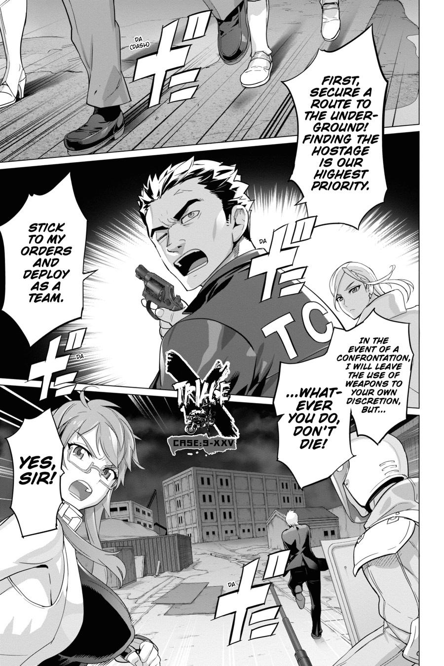Triage X Chap 122 - Next Chap 123