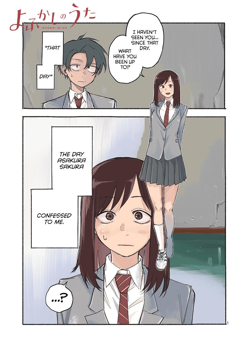 Yofukashi no Uta Chap 135 - Next Chap 136